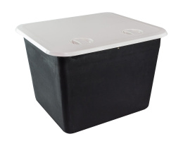 Ящик врезной с крышкой, белый, 459х514х330 мм (SP2459)